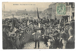 CPA TRES ANIMEE DESVRES, GROSSE ANIMATION, MUSICIENS, FANFARE, FRANC MARCHE DU 22 MAI 1906, PAS DE CALAIS 62 - Desvres