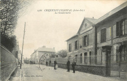 / CPA FRANCE 76 "Criquetot L'Esneval, La Gendarmerie" - Criquetot L'Esneval