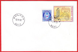 NORWAY - 5277 BULKEN (Hordaland County) = Vestland From Jan.1 2020 - Last Day/postoffice Closed On 1997.09.13 - Local Post Stamps