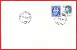 NORWAY - 5728 REIMEGREND (Hordaland County) = Vestland From Jan.1 2020 - Last Day/postoffice Closed On 1997.08.30 - Local Post Stamps