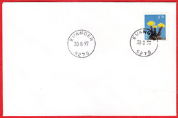 NORWAY - 5275 EVANGER (Hordaland County) = Vestland From Jan.1 2020 - Last Day/postoffice Closed On 1997.08.30 - Emisiones Locales