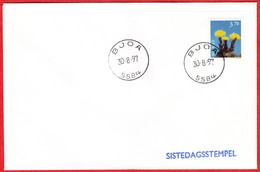 NORWAY - 5584 BJOA (Hordaland County) = Vestland From Jan.1 2020 - Last Day/postoffice Closed On 1997.08.30 - Local Post Stamps