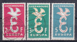 LUXEMBURG - Michel - 1958 - Nr 590/92 - Gest/Obl/Us - Usati