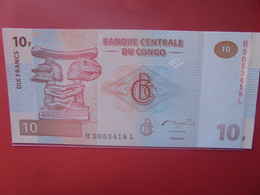 CONGO 10 Francs Peu Circuler/Neuf (B.23) - Democratic Republic Of The Congo & Zaire