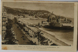 Cartes Postales NICE  La Promenade Des Anglais Et La Jetée Promenade LL  N° 201 - Museums