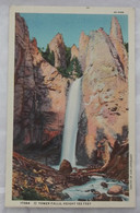 17384 Tower Falls, Height 132 Feet - Yellowstone