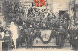 CPA 16 COGNAC CAVALCADE DE LA MI CAREME 2 MARS 1913 - Cognac