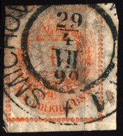 Hungary 1881 Mi 26a Newspaper Stamp - Newspapers