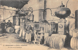 CPA 16 COGNAC F.GEOFFROY ET FILS UN COIN DE LA DISTILLERIE - Cognac