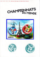 ✅  HALTEROPHILIE Sur Document Philatélique Officiel 1er Jour De 4 Pages De 2011 N°YT 4598 4599. Parf état. DPO - Weightlifting