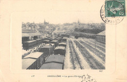 CPA 16 ANGOULEME LA GARE D'ORLEANS - Angouleme