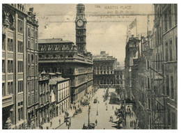 (RR 11) Australia (very Old) NSW - Sydney Martin Place (1384 ?) Posted 1912 - Sydney
