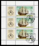 HUNGARY 1986 STOCKHOLMIA '86 Stamp Exhibition Sheetlet Used.  Michel 3834A Kb - Usati