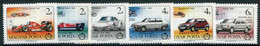 HUNGARY 1986 Centenary Of The Automobile MNH / **.  Michel 3828-33 - Unused Stamps