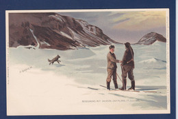 CPA Polaire Polar Pole Expédition Fridtjof NANSEN Norvège Norge Non Circulé Litho Meissner Buch - Sonstige & Ohne Zuordnung