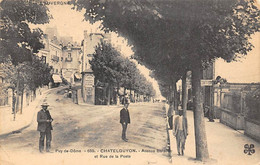 Châtel-Guyon        63       Avenue Baraduc Et Rue De La Poste     N° 659   (voir Scan) - Châtel-Guyon