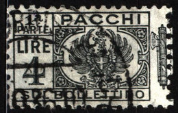 Italy 1927 Mi PK33 Left - Pacchi Postali - Postal Parcels