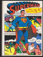 SUPERMAN DAGLI ANNI 30 AGLI ANNI 70 VOLUME CARTONATO - Super Héros