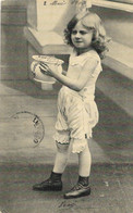 Belle CPA - Enfant -LITTLE GIRL - MAEDCHEN  Fillette   Pot De Chambre - Portraits