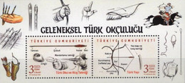 Turkey 2021, Traditional Turkish Archery, MNH S/S - Nuevos