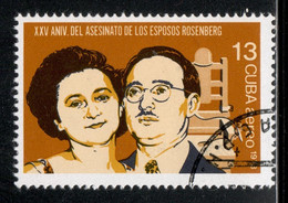 Cuba 1978 Mi# 2362 Used - 25th Death Anniv. Of Julius And Ethel Rosenberg, American Communists Executed For Espionage - Gebraucht