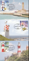 Israel 2009, Lighthouses, 3Maximum - Maximum Cards