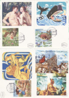 Israel 2010, Bible, Whale, Lion, Snake, Apple, Mythology, 4Maximum - Cartoline Maximum