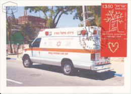 Israel 2011, Rescue Forces, Ambulance, Maximum - Maximumkaarten