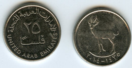 Emirats Arabes Unis United Arab Emirates 25 Fils 1435 - 2014 KM 4a - Emirats Arabes Unis