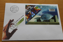 Finnland 2000; Hologramm, Hologrammblock "HEUREKA"  Auf DIN A5-FDC - Hologramme