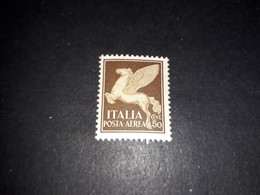 A10MIX4 REGNO D'ITALIA 1930 POSTA AEREA SOGGETTI ALLEGORICI 50 C. "X" - Nuevos