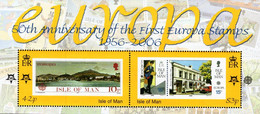 Isle Of Man - 2006 - 50th Anniversary Of First Europa CEPT Stamps - Mint Stamp Sheetlet - Man (Eiland)
