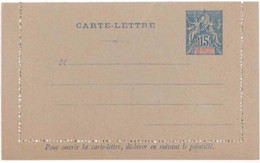 France Colony, French India Postal Stationary, Entier Postale, Letter Sheet Mint Inde Indien - Covers & Documents