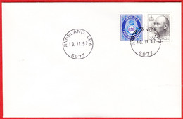 NORWAY - 5977 ÅNNELAND LPA (Sogn & Fj. County) = Vestland From Jan.1 2020 - Last Day/postoffice Closed On 1997.11.10 - Local Post Stamps