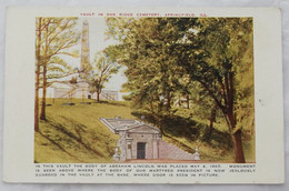 Vault In Oak Ridge Cemetery, Springfield, Ill - Springfield – Illinois