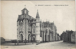 44  Orvault  -  L'eglise Prise Au Nord - Orvault