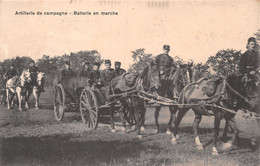 Militaria - Schweiz Armee - Armée Suisse- Artillerie De Campagne Batterie En Marche - Other & Unclassified