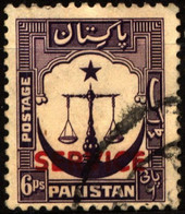 Pakistan 1948 Mi D16 SERVICE - Pakistan