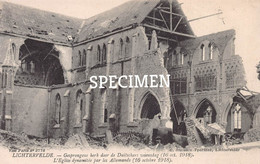 Gesprongene Kerk Door De Duitschers 1918  - Lichtervelde - Lichtervelde