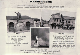 DAMVILLERS Inerprétant Mal Le Geste Du Maréchal, Les Allemands Suppriment La Statue En 1915 - Damvillers