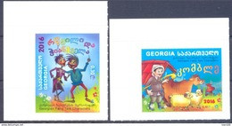 2016. Georgia, Georgian Fairy Tales, 2v Self-adhesibe, Mint/** - Georgië