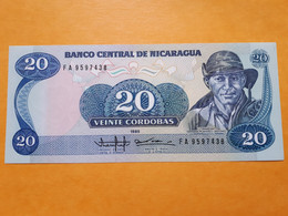 NICARAGUA 20 CORDOBAS 1985 UNC - Nicaragua