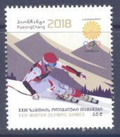 2018. Georgia, Winter Olympic Games Pyeong Chang 2018, 1v, Mint/** - Georgië
