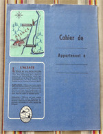 Ancien Protege Cahier D'Ecole PUBLICITAIRE  LA POTASSE D'ALSACE Illustrateur - Protège-cahiers