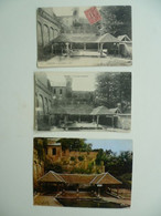 CPA / Lot De 3 Cartes Postales Anciennes / OISE (60) AUNEUIL Le Lavoir - Auneuil