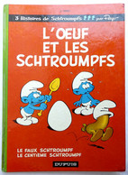 ALBUM BD ALBUM BD L'OEUF ET LES SCHTROUMPFS 4 DUPUIS PEYO 1968 - Schtroumpfs, Les - Los Pitufos