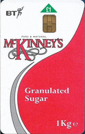 UK - BT (Chip) - PRO359 - BCP-106 - McKinney's Sugar, 1£, 11.800ex, Mint - BT Promociónales