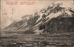 ! Alte Ansichtskarte Kobi, Georgien, Stempel Tiflis, 1912 - Georgien