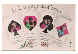 LANGAGE DES CARTES -  (P.F 252 ) - Cartes à Jouer