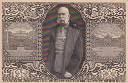 Korrespondenzkarte - Thronjubiläum Kaiser Franz Josef I. - Sonderstempel Wien 1908 (56608) - Lettres & Documents